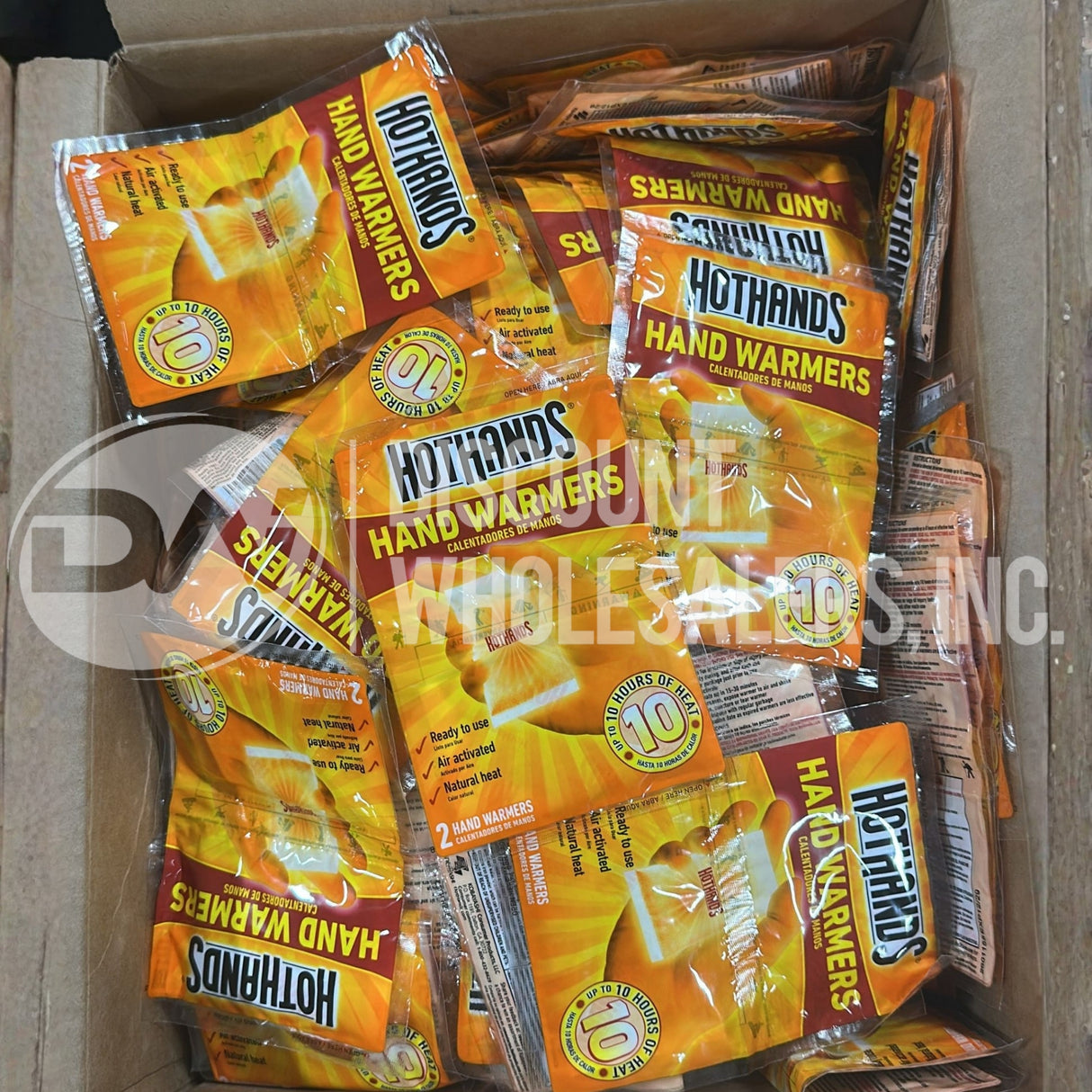 Hothands Hand Warmers Individual Pack Of 2 Up To 10 Hrs Of Heat (290 Pcs Lot)