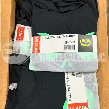 Halloween T-Shirts Differents Sizes And Colors (100 Pcs lot)