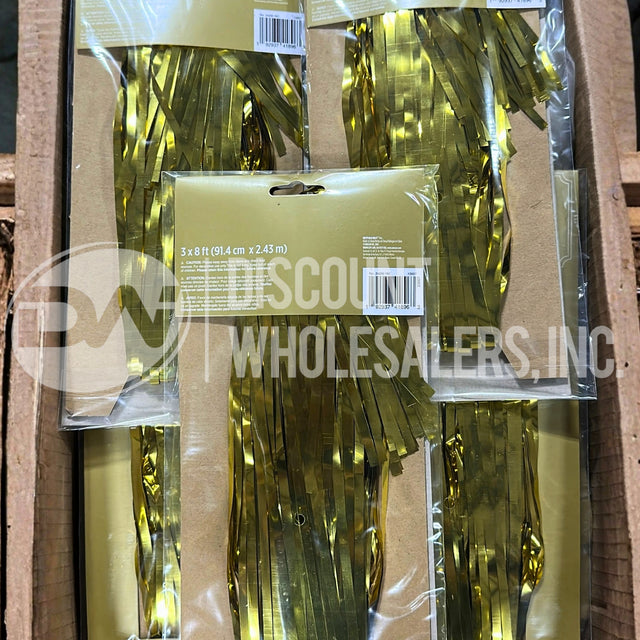 Sparkling Metallic Door Curtain Decoration (96 Pcs lot)