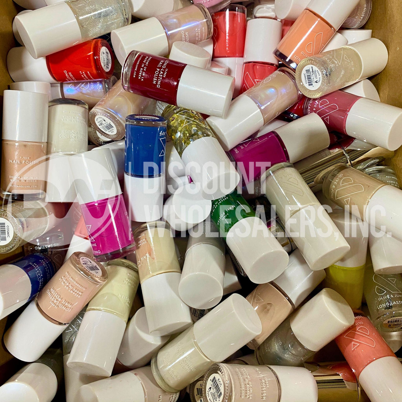 Olive & June Nail Polish Long Lasting Assorted Colors #1 (100 Pcs Lot)