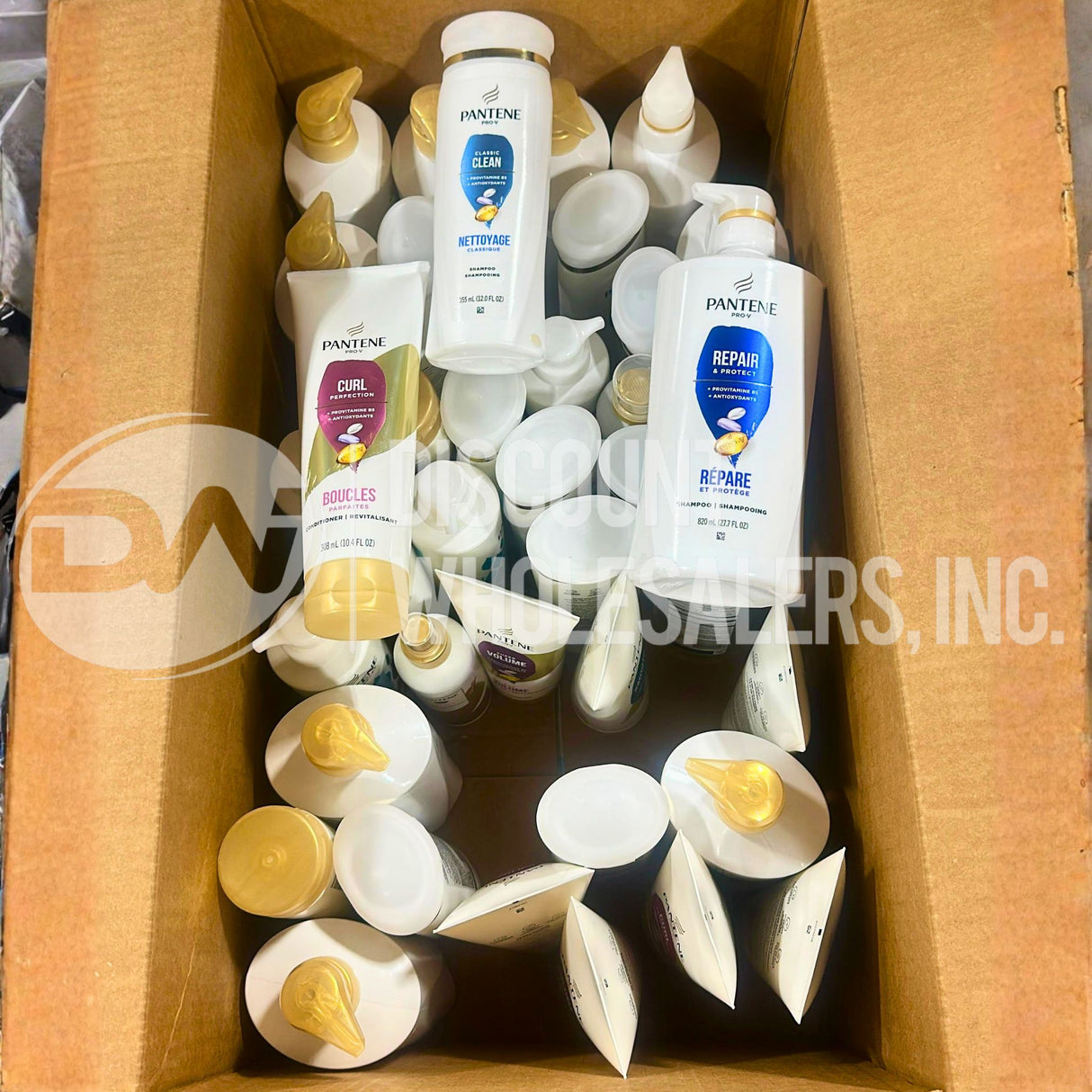 Pantene Assorted Shampoo, Conditioner And More Different Sizes (105 Pcs Lot)