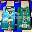 Gillette Mach 3, 1 Cartridge 1 Razor (80 Pcs Lot)