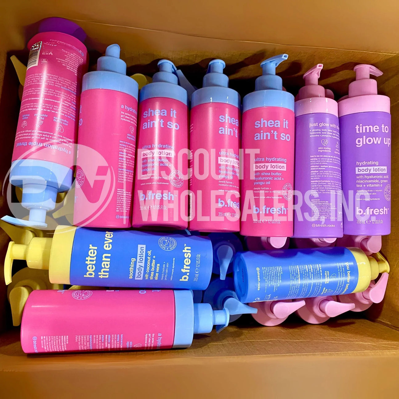 B.Fresh Hydrating Body Lotion Variety Pack – Assorted Scents 12 fl. (50 Pcs Lot)