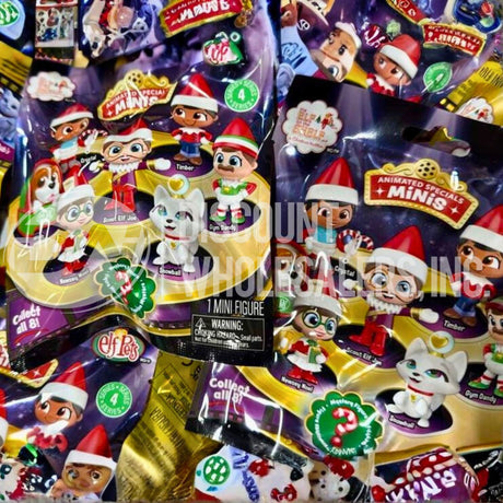 Elf On The Shelf and Elf Pets Minis Series 4 (70 Pcs Lot)