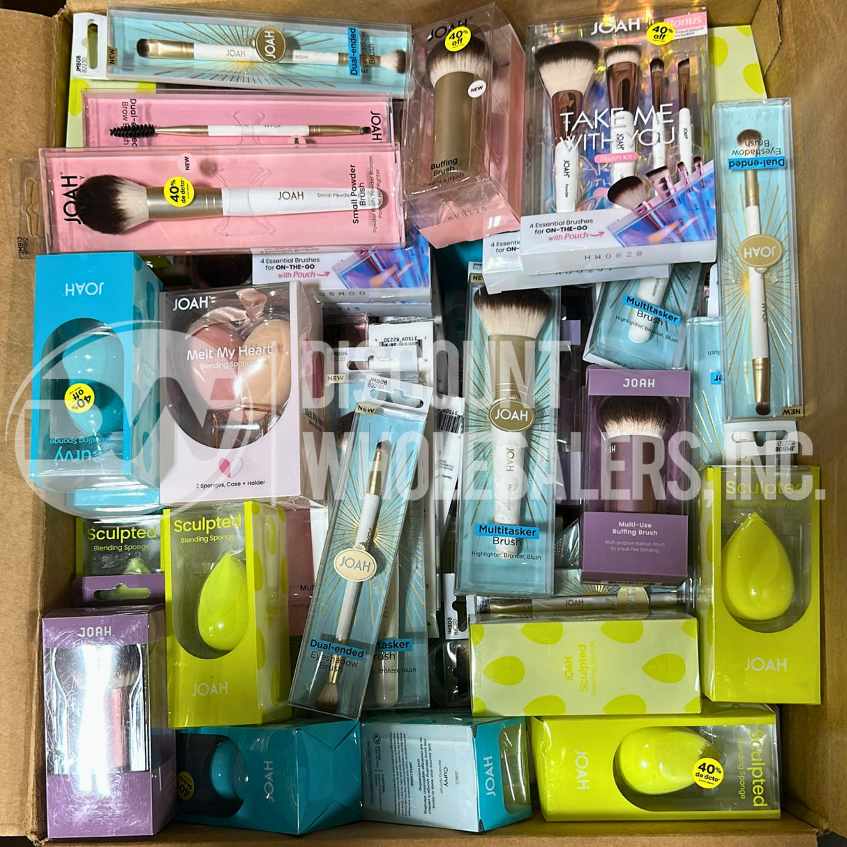 Joah Assorted Brush, Blending Sponge And More (205 Pcs Lot)