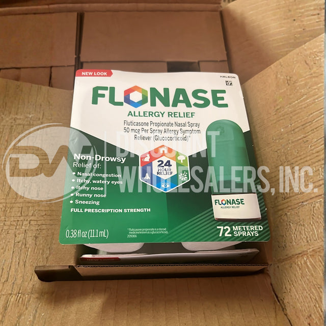 Flonase Allergy Relief Nasal Spray Fluticasone Propionate 72 Sprays (250 Pcs Lot)