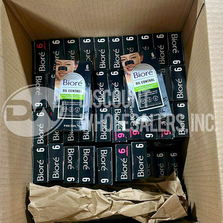 Bioré Charcoal Deep Cleansing Pore Nose Strips - 6ct (70 Pcs Lot)