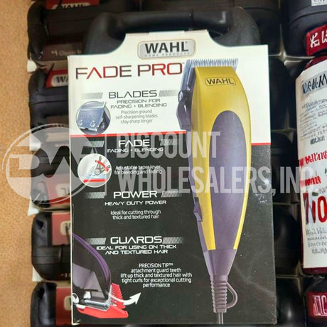 Wahl Fade Pro Corded Self-Sharpening Haircutting Kit (33 Pcs Lot)