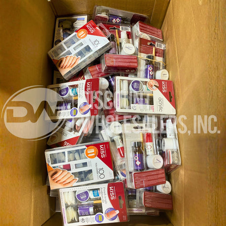 Kiss Acrylic Nails Kit Assorted (100 Pcs Lot)