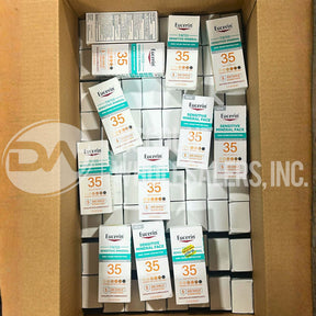 Eucerin Tinted Sensitive Mineral SPF 35 Sunscreen 1.7oz (84 Pcs Lot)