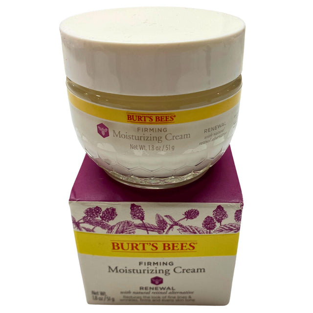 Burt's Bees Firming Moisturizing Cream Renewal with Natural Retinol Alternative 1.8 fl Oz