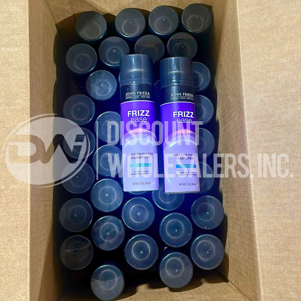 John Frieda Frizz Ease Moisture Barrier Hairspray FIRM HOLD 12 Oz (78 Pcs Lot)