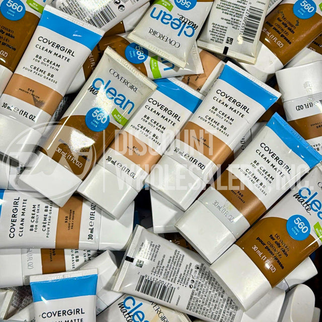 Covergirl Clean Matte BB Cream for Oily Skin Assorted Shades 1 Fl. Oz (100 Pcs Lot)