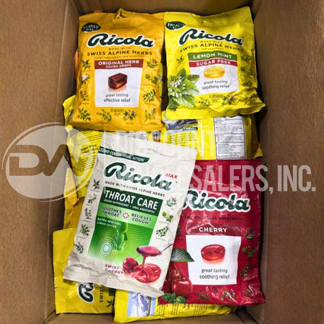 Ricola Assorted Differents Sizes (100 Pcs Lot)