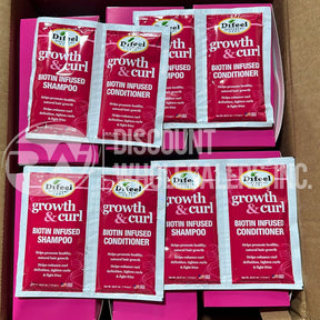 Diffel Growth & Curl Shampoo & Conditioner Duo Travel (72 Pcs Lot)