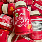 QUNOL CoQ10 Gummy Dietary Supplements 100 mg 60 Count (80 Pcs Lot)