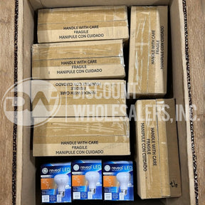 GE Reveal 45W/7W Dimmable R20 LED Indoor Floodlight Bulb 310 Lumen 45678 (126 Pcs Lot)