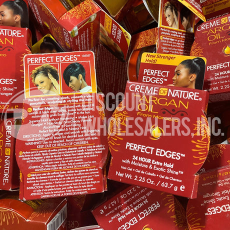 Creme of Nature Argan Oil From Morocco Perfect Edges 24 Hours (100 Pcs Lot)