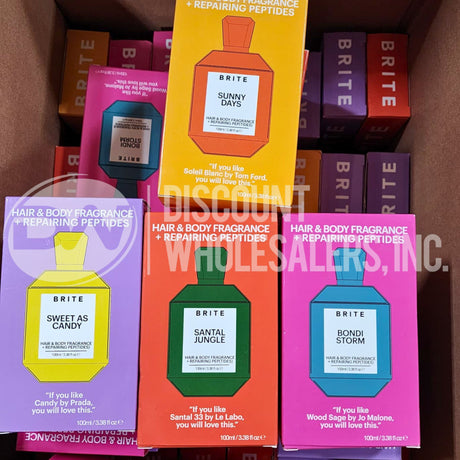 Brite Hair And Body Fragrances Assorted (240 Pcs Lot)