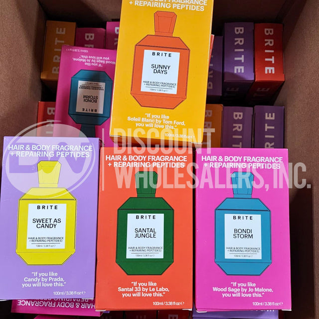 Brite Hair And Body Fragrances Assorted (240 Pcs Lot)