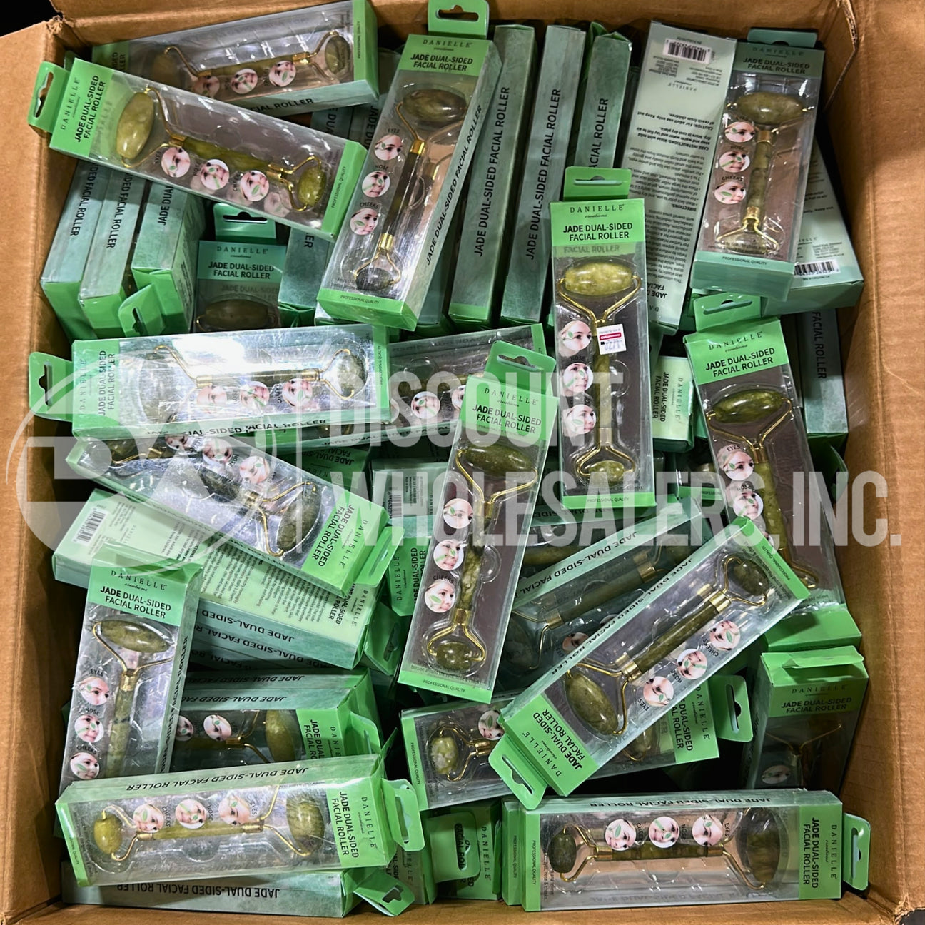 Danielle Dual Jade Dual- Sided Facial Roller Massager (195 Pcs Lot)