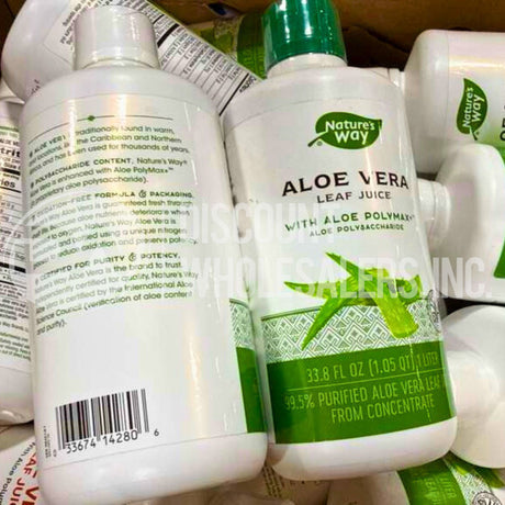 Nature's Way Aloe Vera Leaf Juice, with Polimax (40 Pcs Lot)