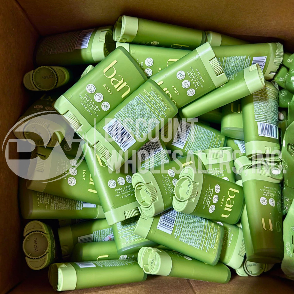 Ban body Thigh & Body Rub Remedy Anti Friction Stick 1.4 Fl. (100 Pcs Lot)