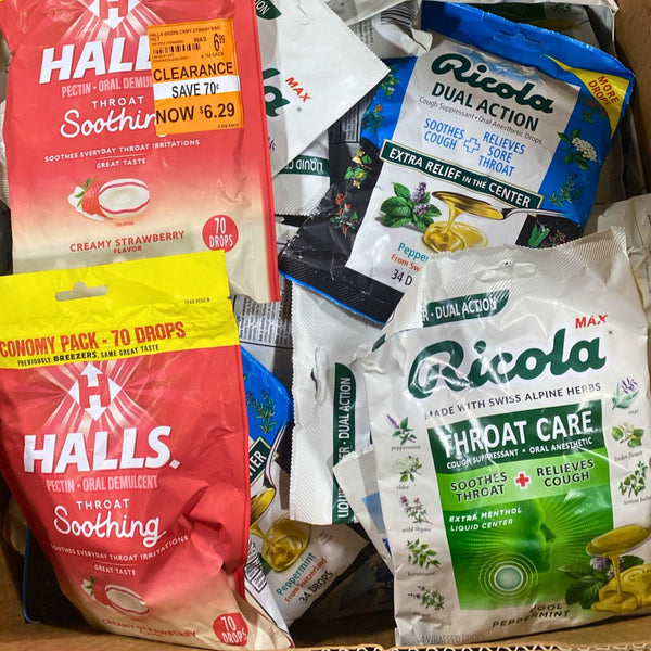 Ricola & Halls Assorted Mix