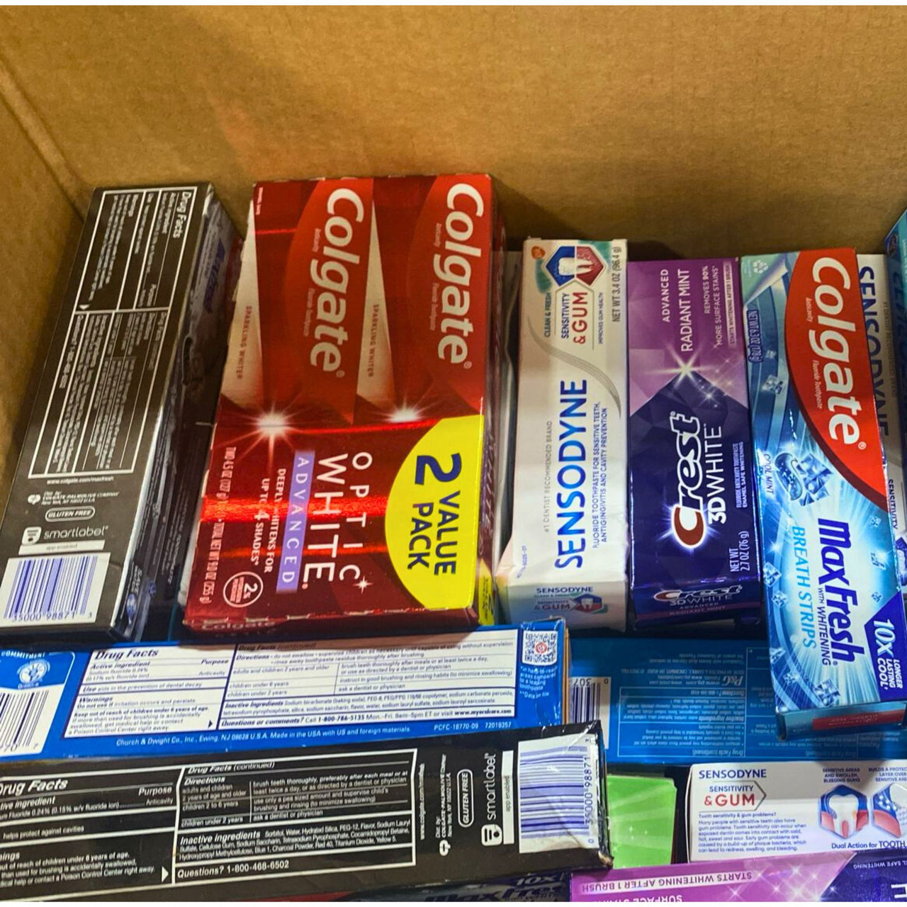 Toothpaste Assorted Mix Brands 