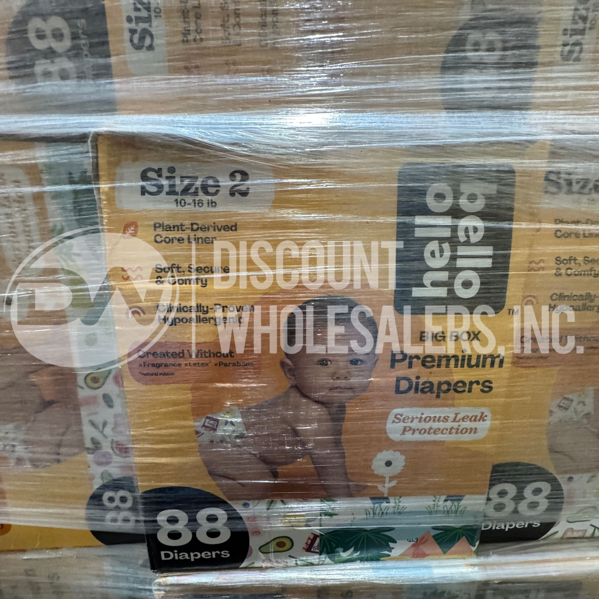 Brand New Diaper Case Pack Load (26 Pallets Per Truck)
