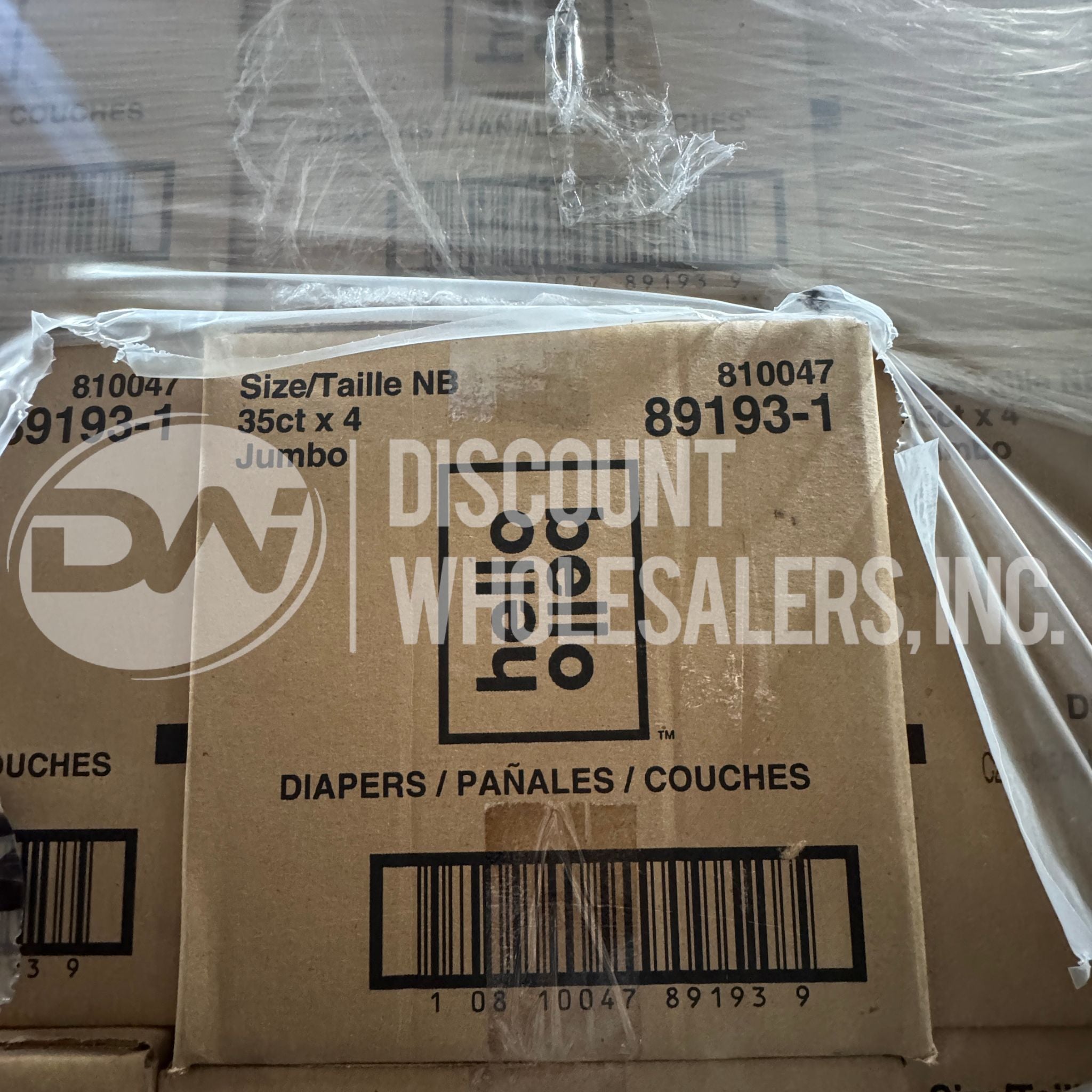 Brand New Diaper Case Pack Load (26 Pallets Per Truck)