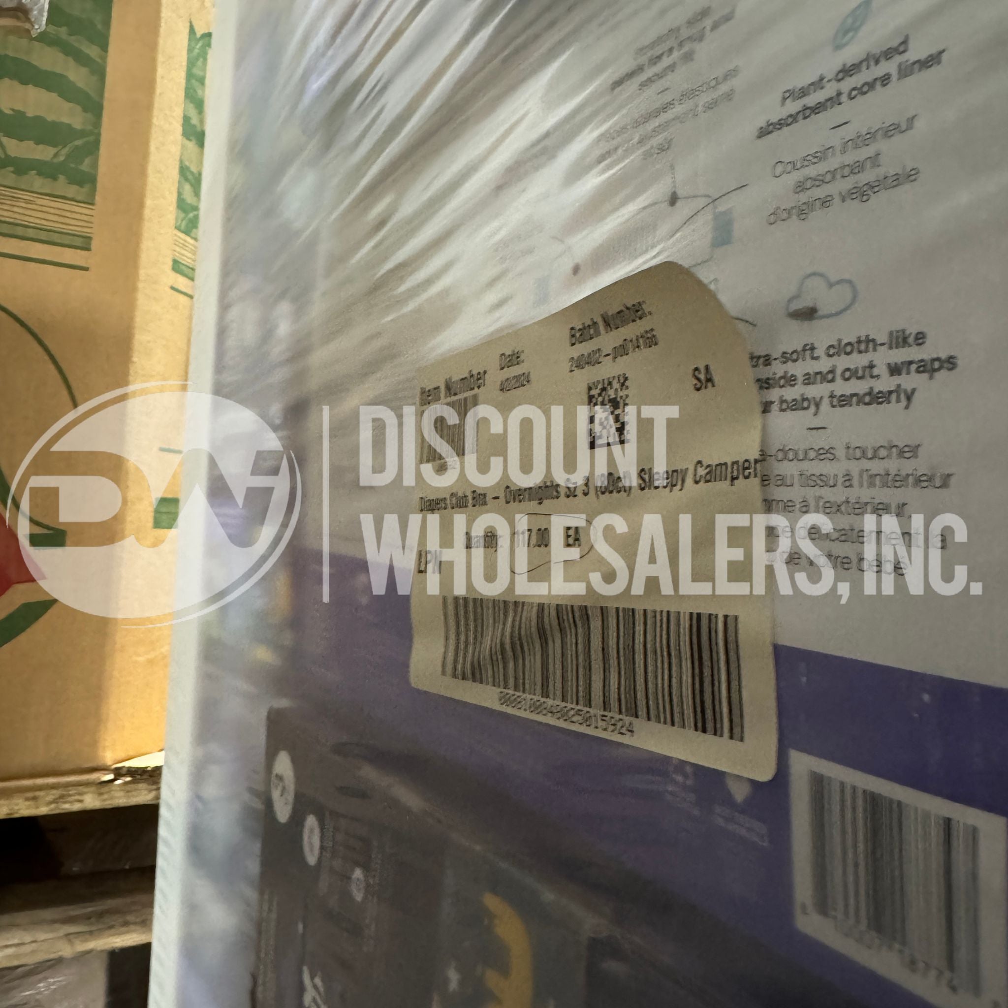 Brand New Diaper Case Pack Load (26 Pallets Per Truck)
