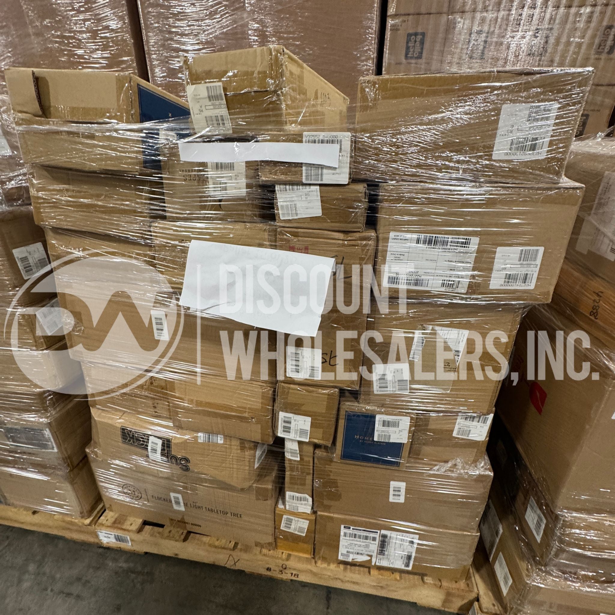 Home Shopping Retail Load Mixed General Merchandise (26 Pallets Per Truck)