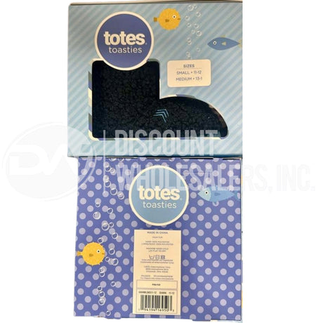 Totes Toasties Kids Shark Slippers Size Small 11-12 Medium 13-1 (90 Pcs Lot)