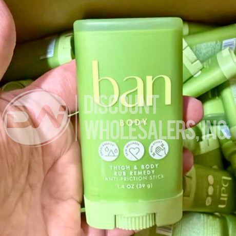 Ban body Thigh & Body Rub Remedy Anti Friction Stick 1.4 Fl. (100 Pcs Lot)