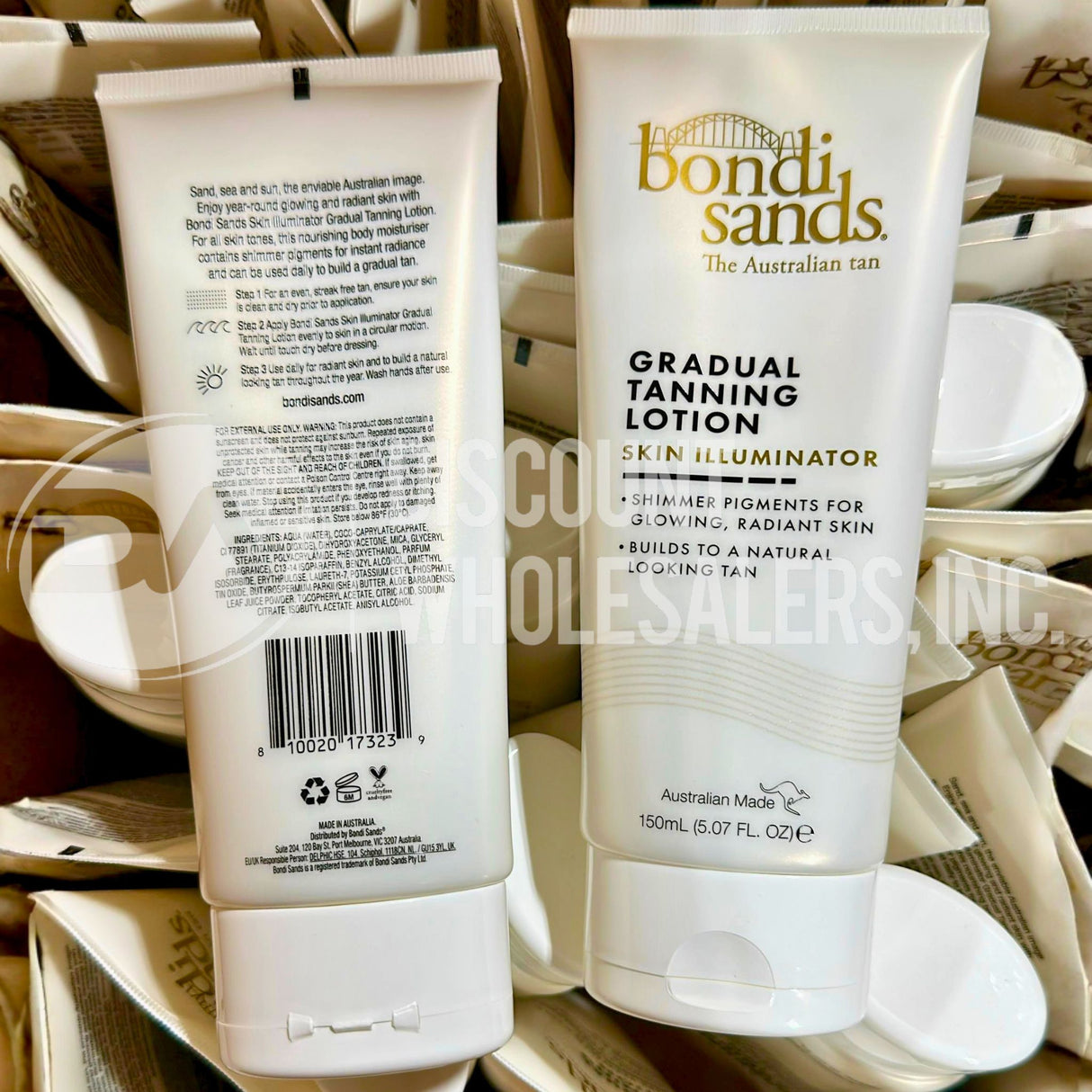 Bondi Sands Gradual Tanning Lotion Tinted Skin Illuminator - 5.07 fl oz (150 Pcs Lot)