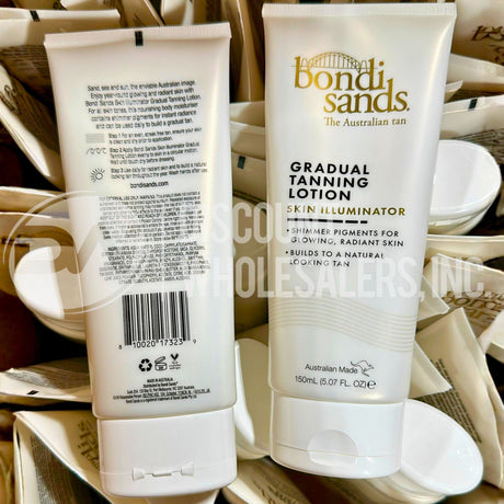 Bondi Sands Gradual Tanning Lotion Tinted Skin Illuminator - 5.07 fl oz (150 Pcs Lot)