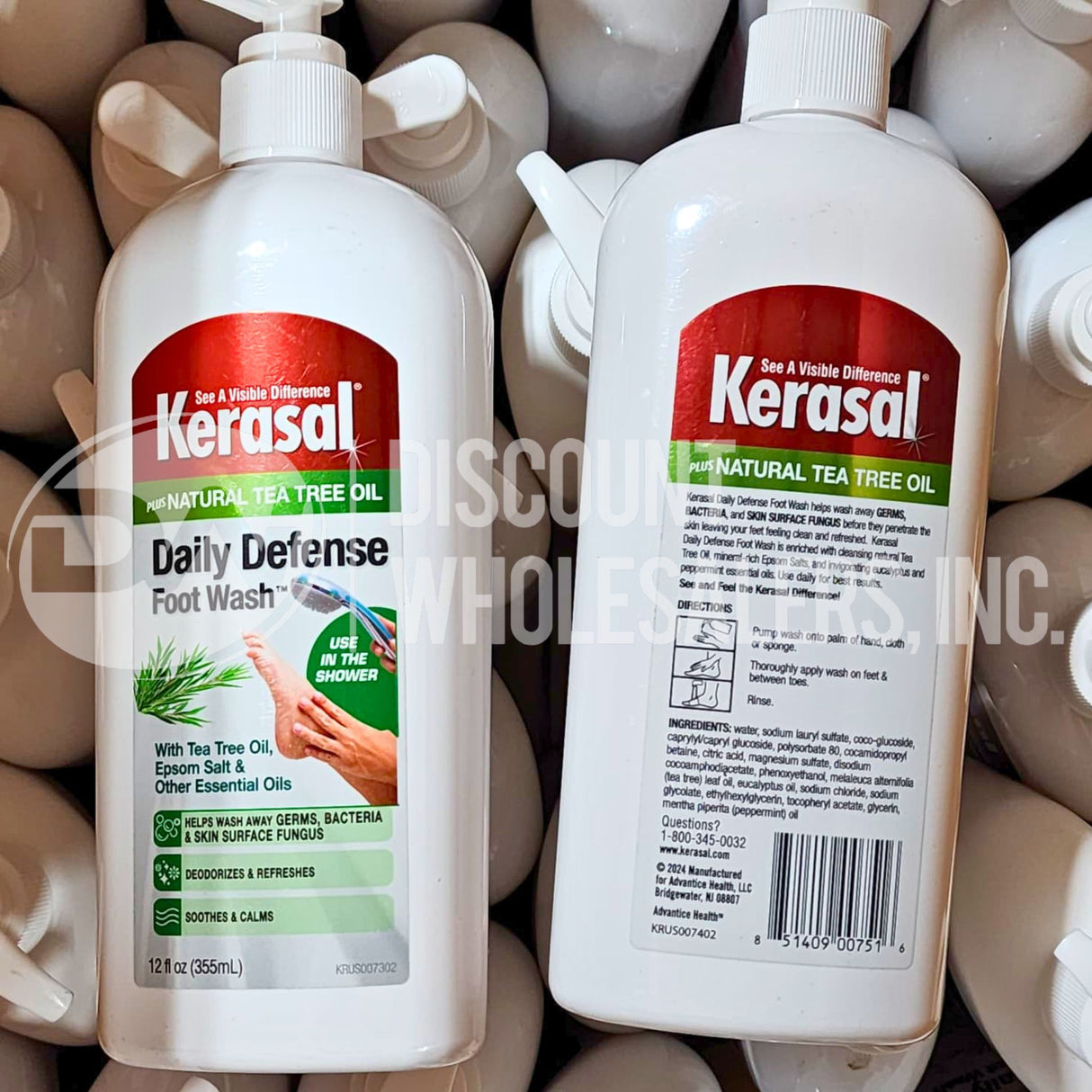 Kerasal Foot Wash 12 FL (120 Pcs Lot)