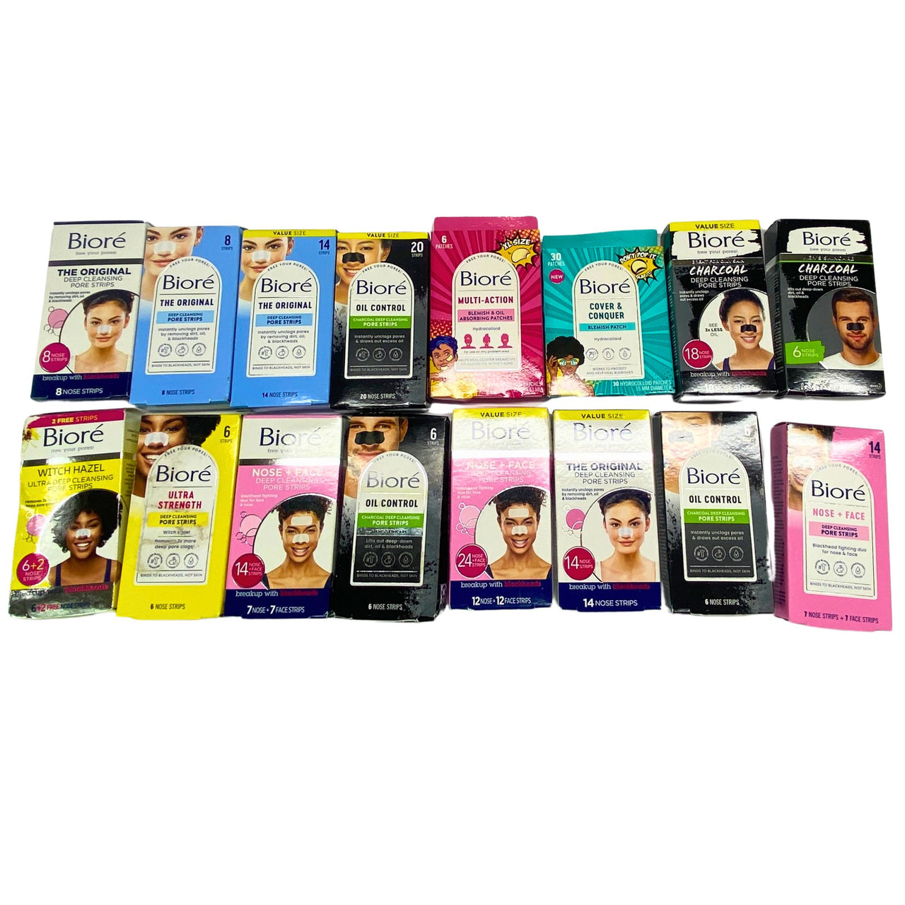 Biore Strips and Blemish Patches for Face and Nose