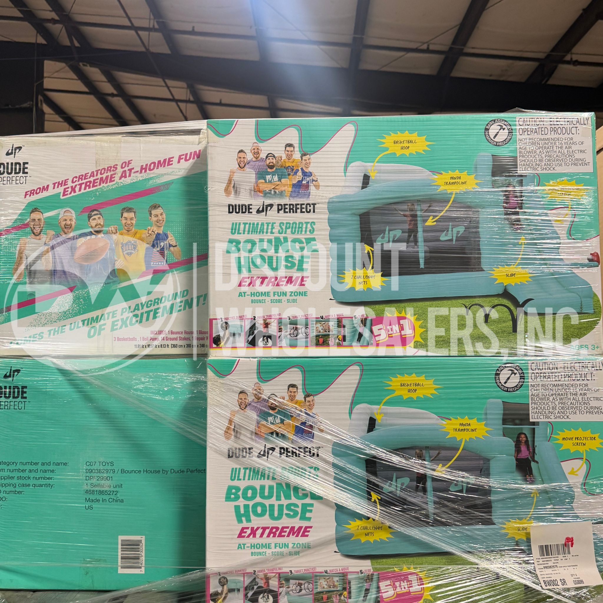 Dude Perfect Bounce House (24 Pallets/Truck)