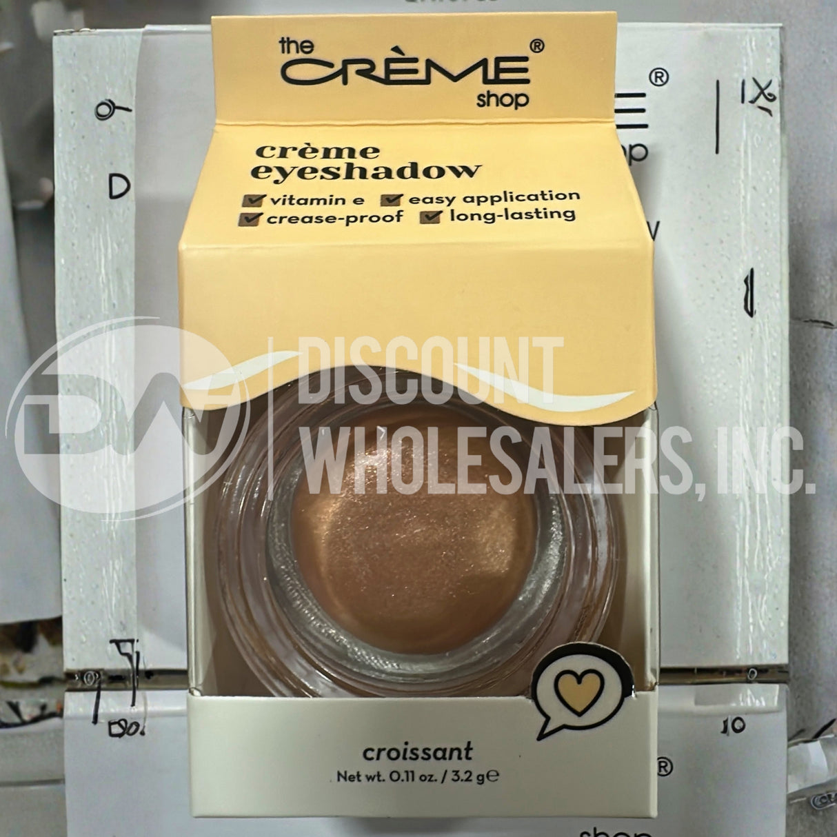 The Crème Shop Crème Eyeshadow 0.11oz Croissant 0.11OZ (144 Pcs Lot)