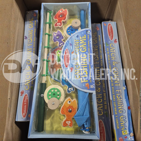 Melissa & Doug Catch & Count Fishing Game (60 Pcs Lot)