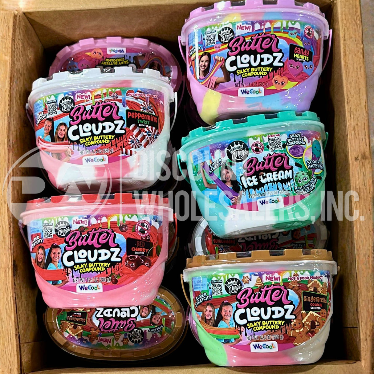 Compound Kings Butter Cloudz Silky Buttery Compound Assorted (55 Pcs Lot)