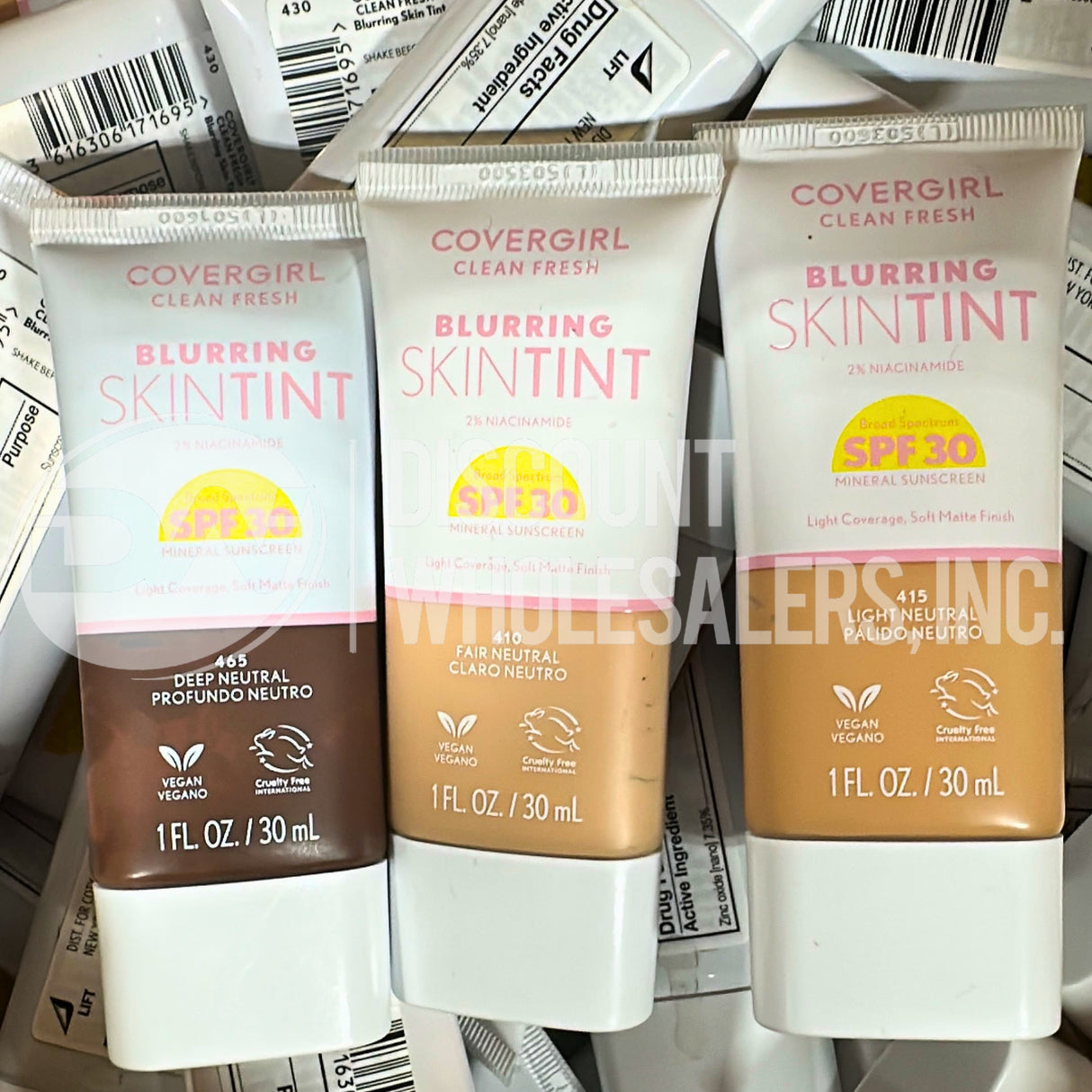 Covergirl Clean Fresh Blurring Skin Tint SPF 30 Mix 1FL (150 Pcs Lot)