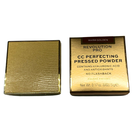 Revolution CC Perfecting Pressed Powder Warm Golden 