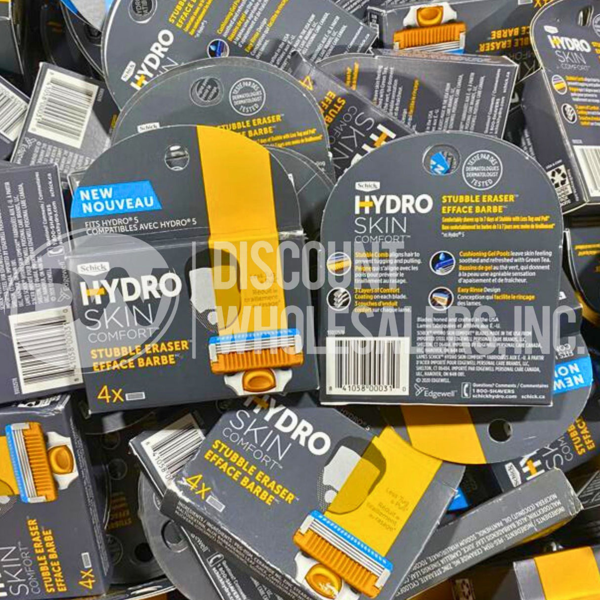 Hydro Skin Comfort Stubble Eraser 4 Cartridges (100 Pcs Lot)