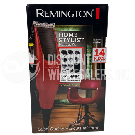 Remington Home Stylist Haircut Kit 14 Piece Ultimate Styling Beard Grooming (96 Pcs Lot)