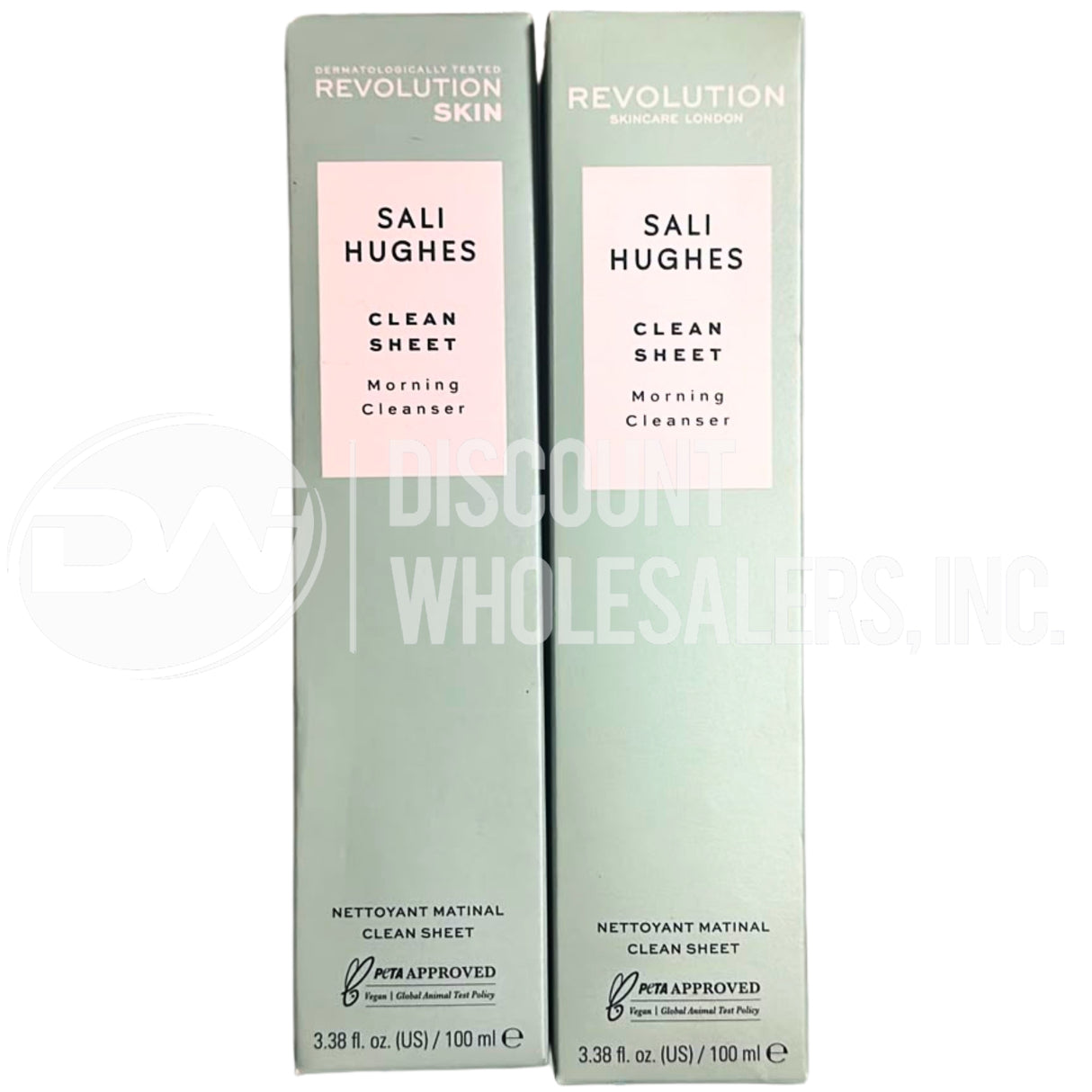Revolution Skin Sali Hughes Clean Sheet Morning Cleanser Mix 3.38 fl. (50 Pcs Lot)