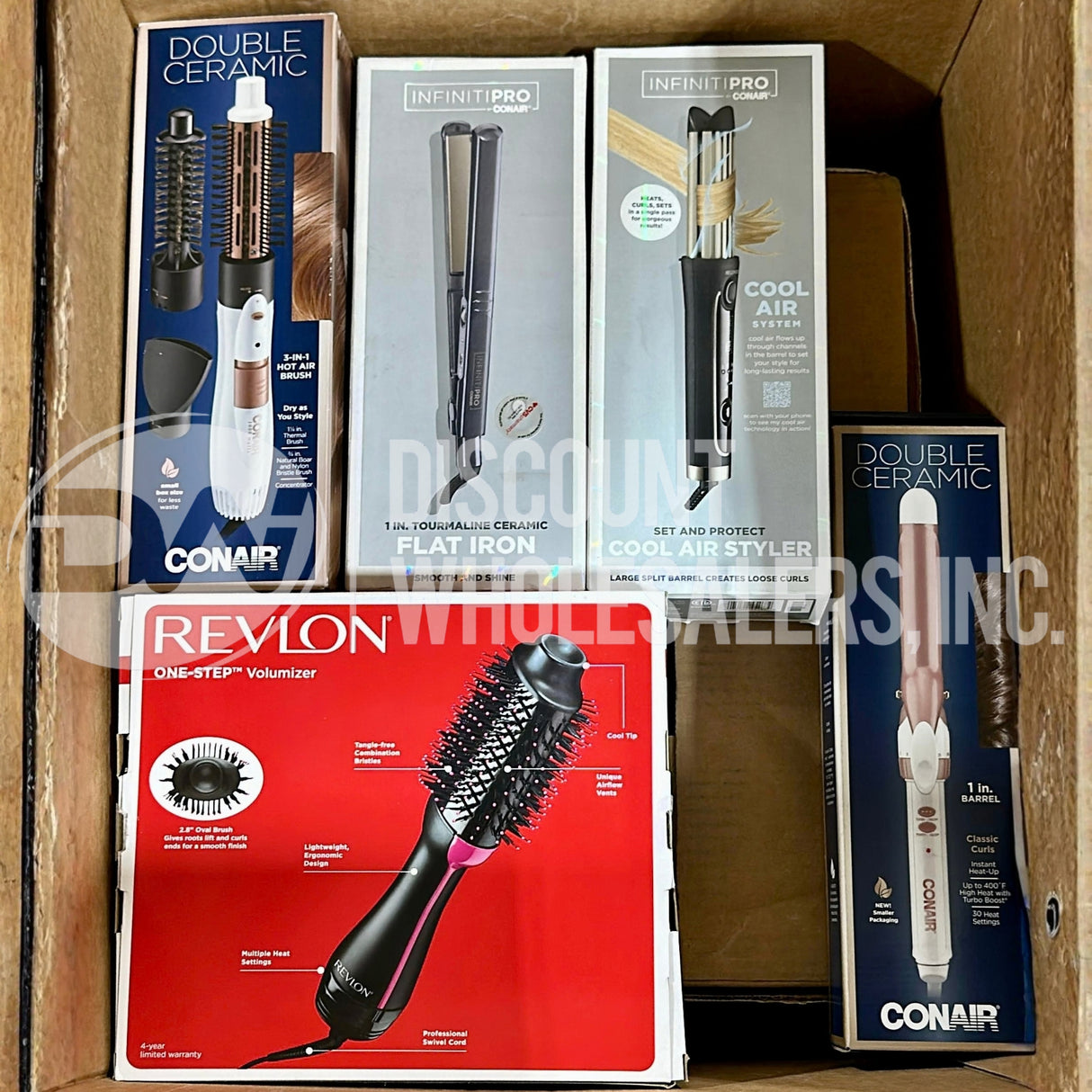 Hair Styling Bundle Mix Different Productos and Sizes (60 Pcs Lot)