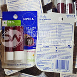NIVEA Blackberry Lip Care Tinted Lip Balm , 0.17 Oz (105 Pcs Lot)